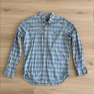 Ralph Lauren Men's Plaid Button-Down Shirt